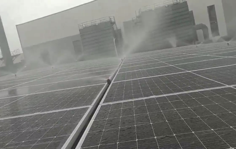 光伏噴淋沖洗系統